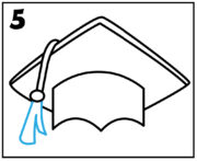 How to Draw a Graduation Cap Easy Step By Step Tutorial