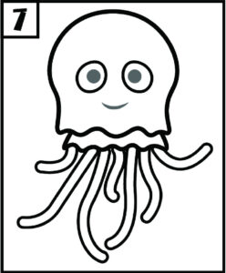 Step 7 Draw Jellyfish