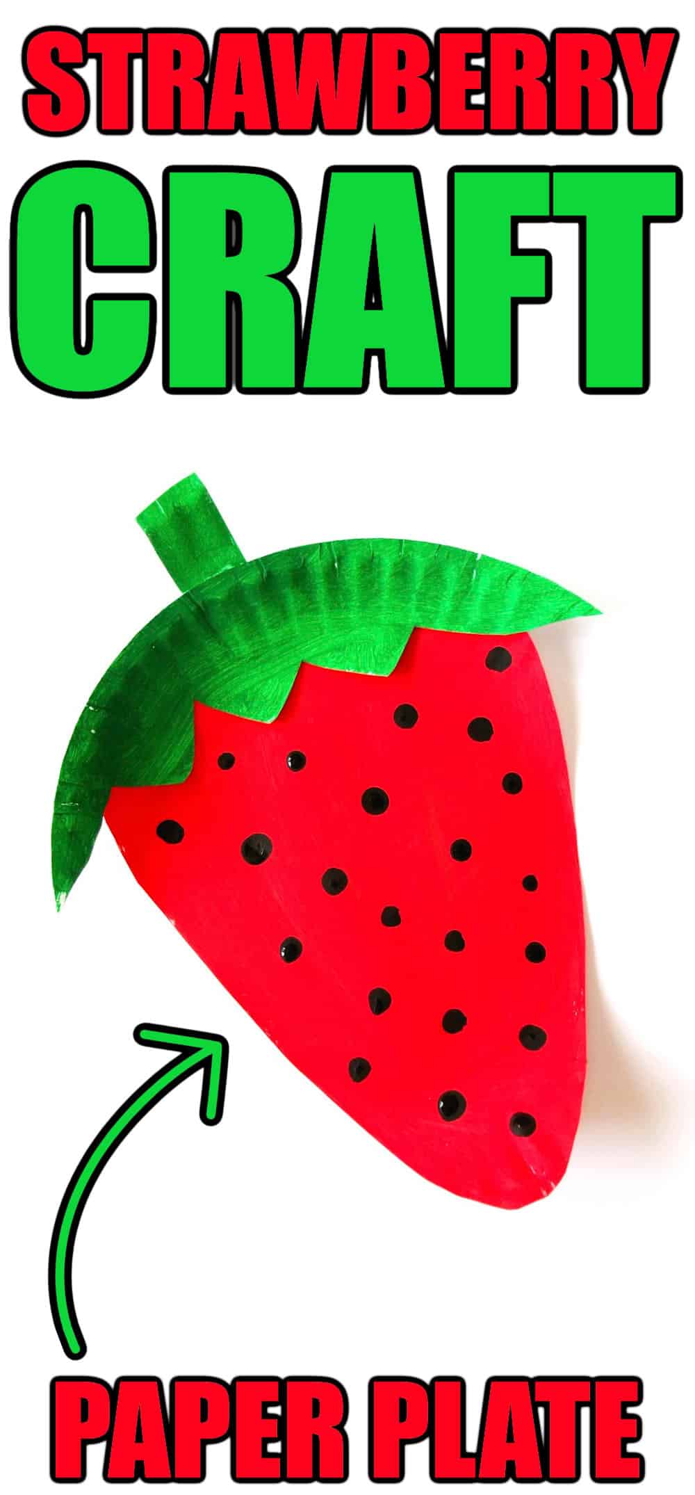 strawberry paper craft