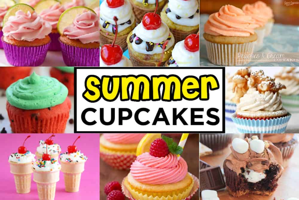 Summer Cupcake Flavors
