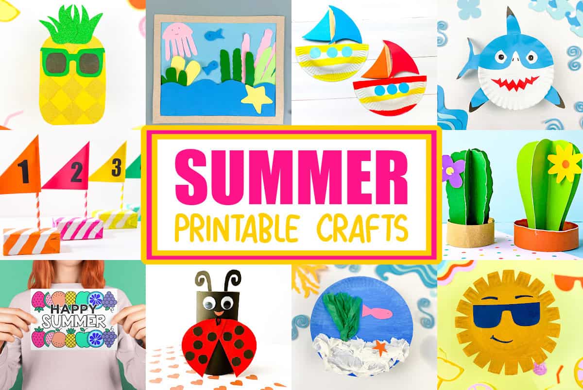 summer printable crafts
