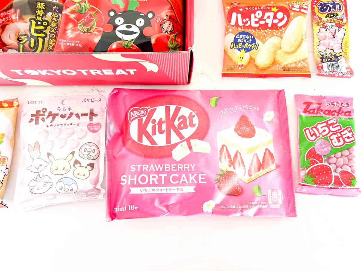 sweet treats for Japanese snacks