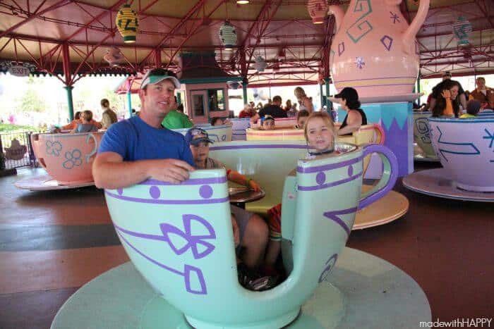 Tea Cups | Made with HAPPY goes to the happiest place on earth!