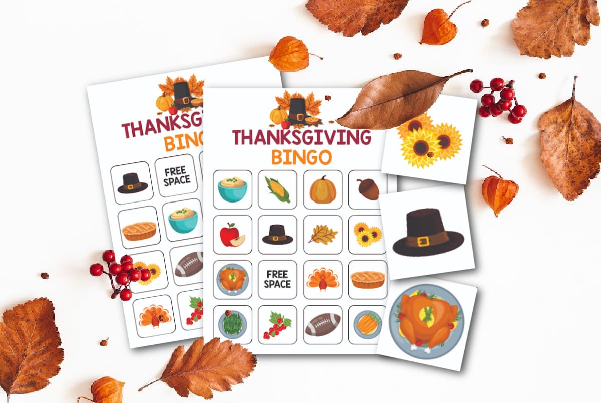 Thanksgiving Bingo Cards