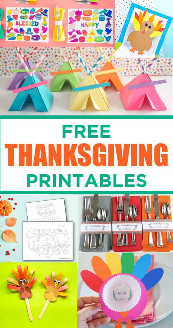 Thanksgiving Printables Free