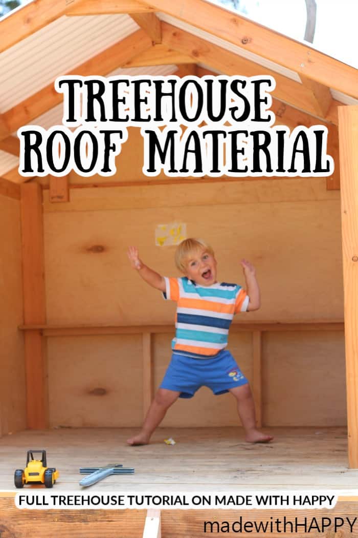 Treehouse Roof Material