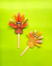 Paper Turkey Craft - Made with HAPPY