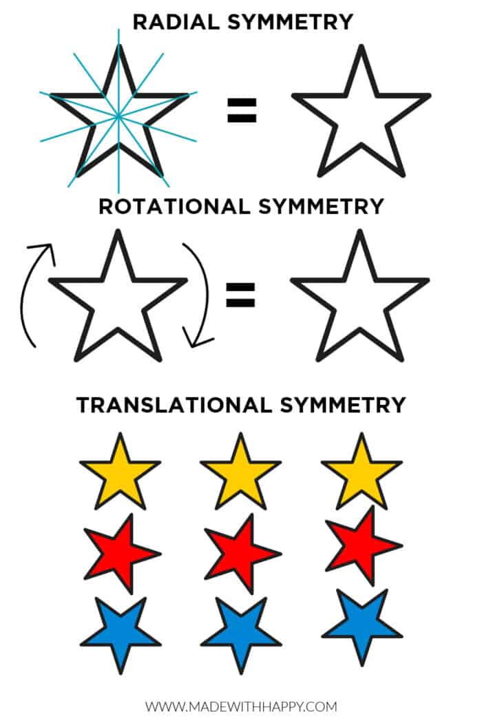 types of symmetry