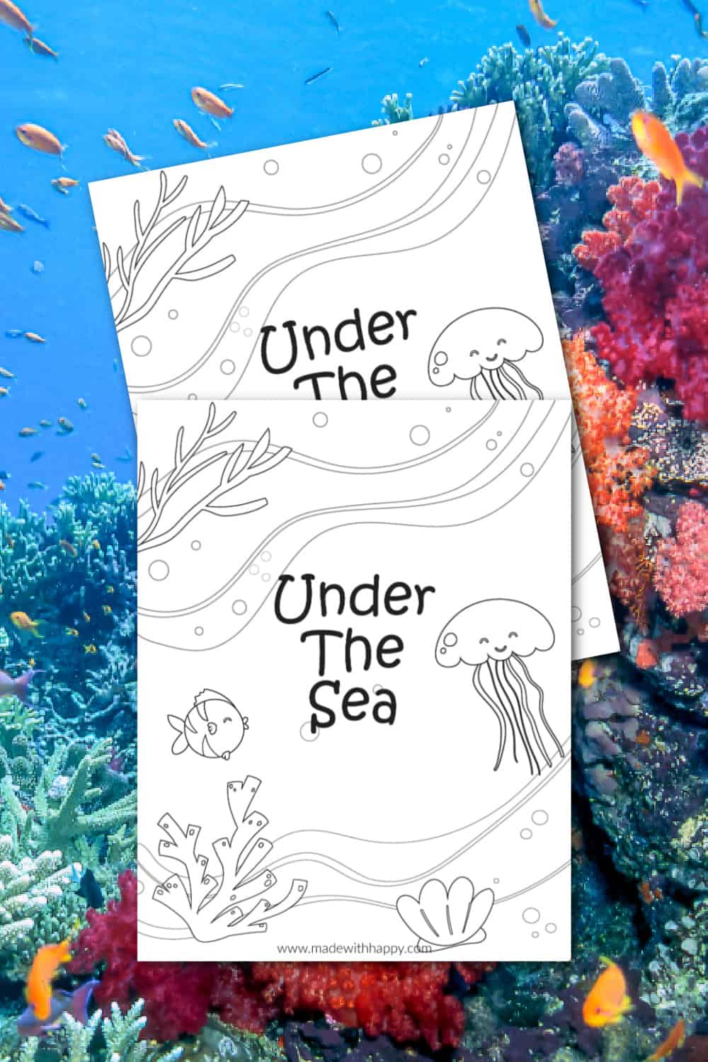 under the sea coloring pages