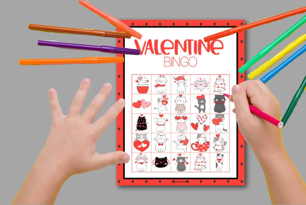 valentines bingo free printables