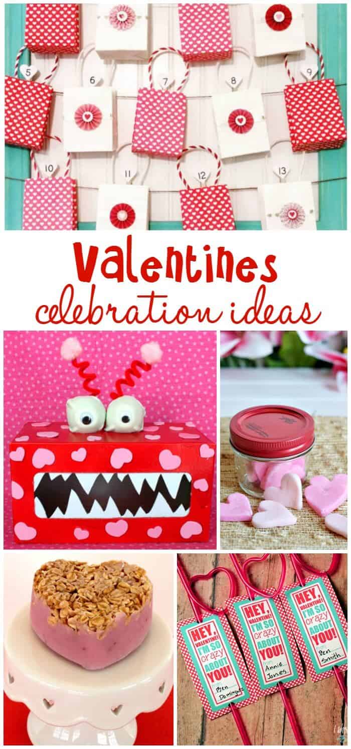 Valentines Celebration Ideas | Valentines Box | Valentines Countdown | Free Printables | Heart Shaped Treats | www.madewithHAPPY.com