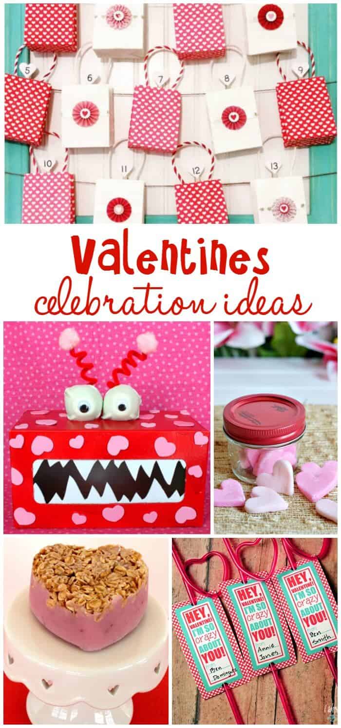 Valentines Celebration Ideas | Valentines Box | Valentines Countdown | Free Printables | Heart Shaped Treats | www.madewithHAPPY.com