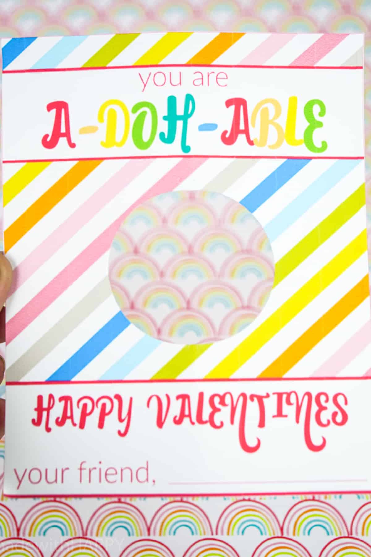 valentines day play doh printable