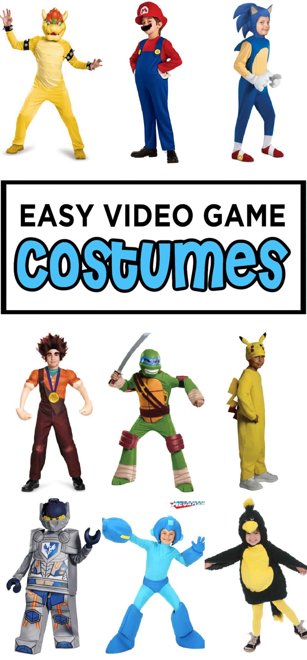 video game character costumes