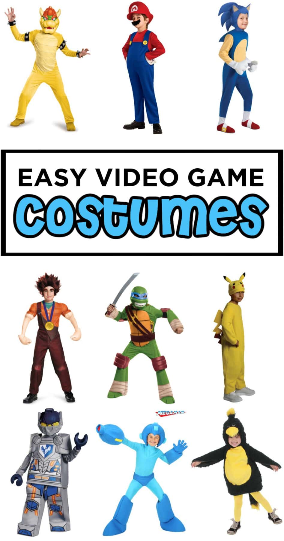 video game halloween costume