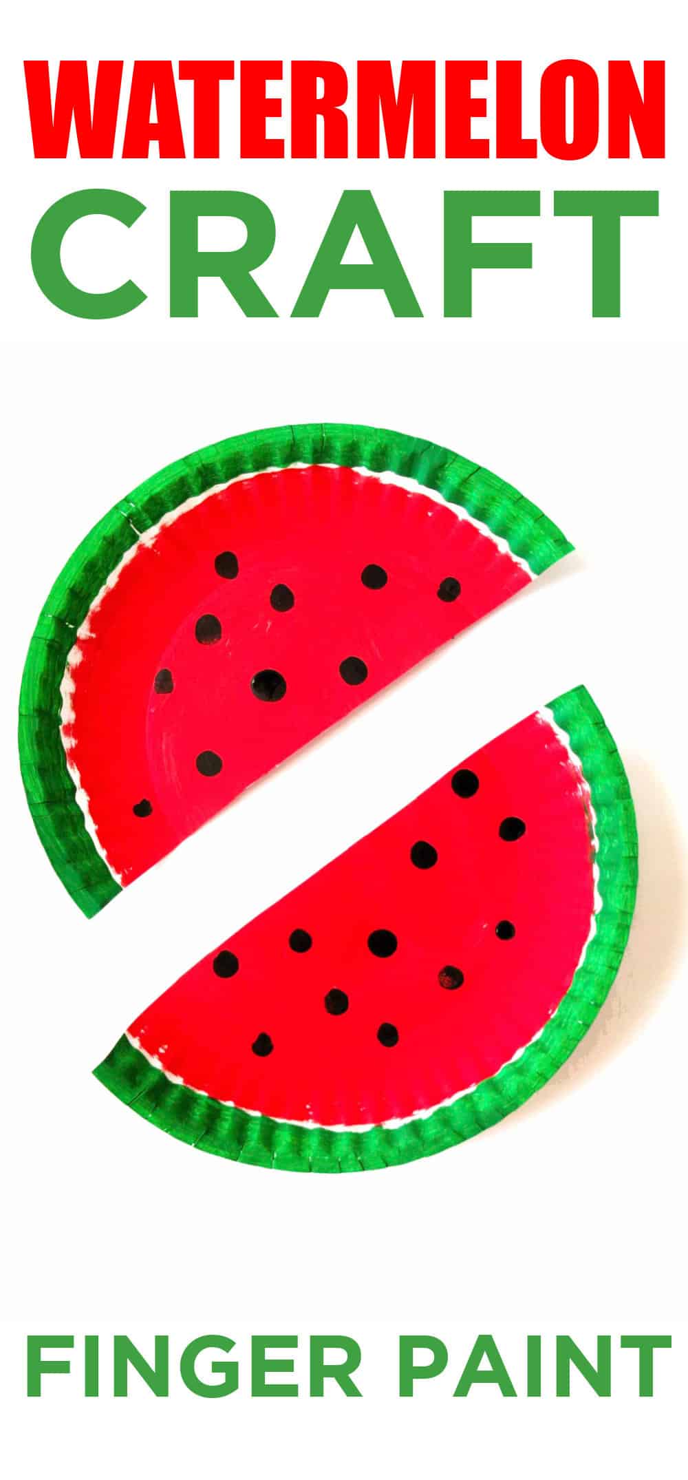 watermelon crafts for preschoolers