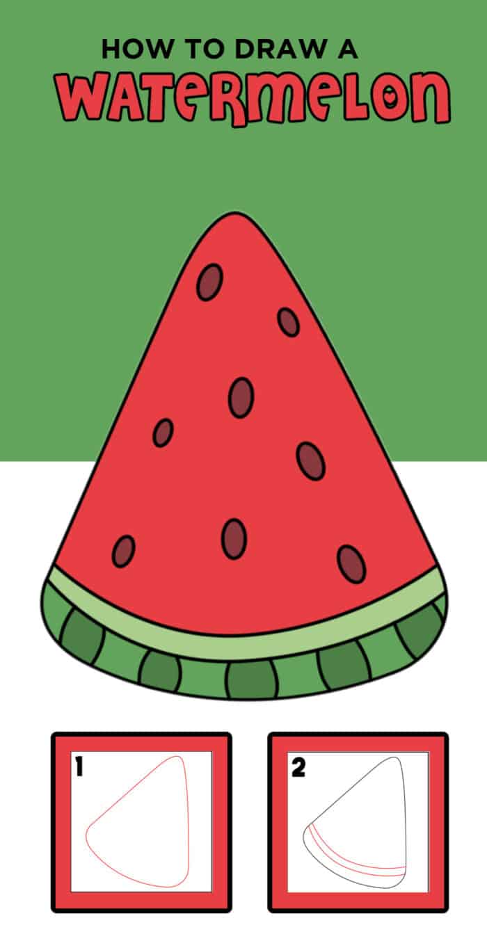 watermelon drawings