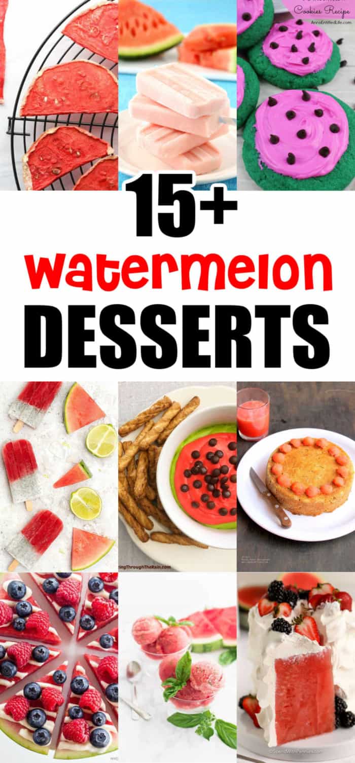 watermelon recipes desserts