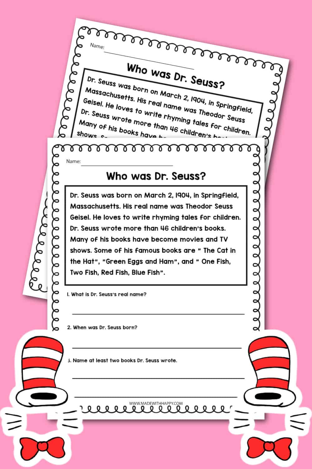 Who Was Dr. Seuss