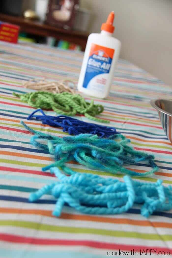 yarn-pieces